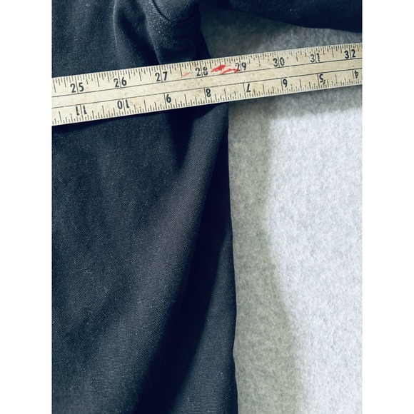 Carhartt S296 BLK Canvas Flannel Lined Snap Shirt Jacket‎ Black  2XL Distressed - Picture 8 of 8